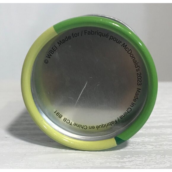 Teen Titans Go Tin Can Set Beast Boy & Raven McDonald's 2023 2" x 1.75" Grn Yel - Picture 3 of 6